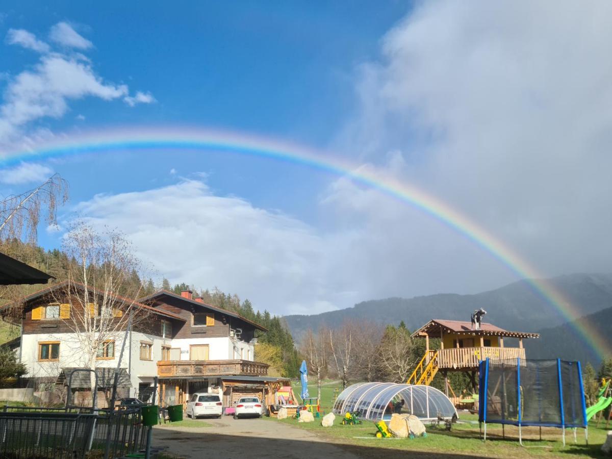 Schoene Ferienwohnung Im Naturpark Grebenzen ザンクト・ランブレヒット エクステリア 写真