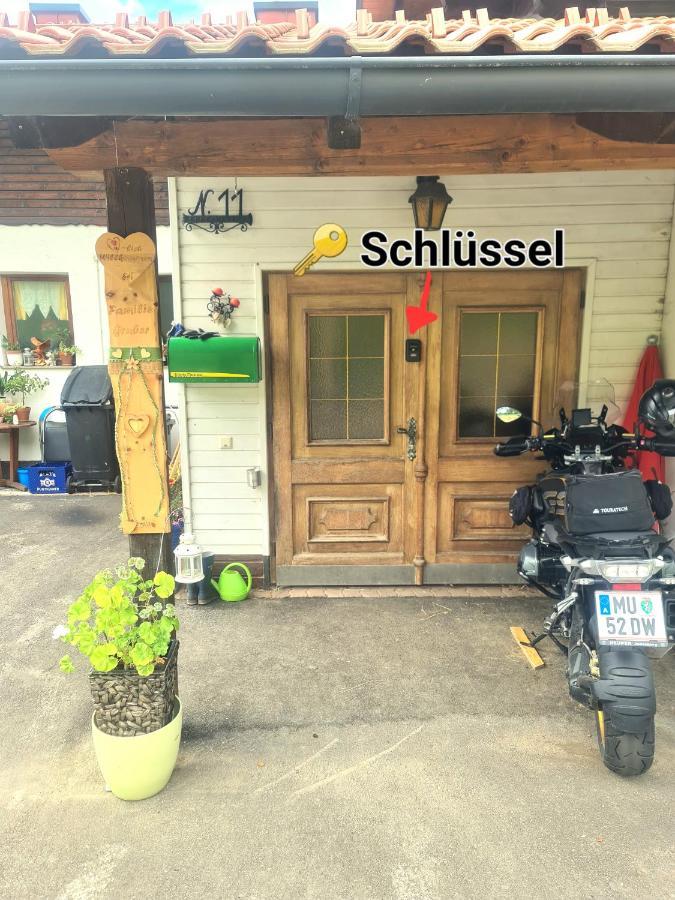 Schoene Ferienwohnung Im Naturpark Grebenzen ザンクト・ランブレヒット エクステリア 写真