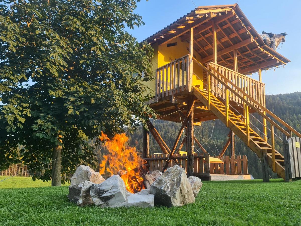 Schoene Ferienwohnung Im Naturpark Grebenzen ザンクト・ランブレヒット エクステリア 写真